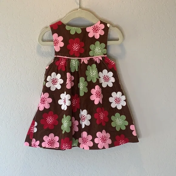 Bonnie Baby corduroy floral dress - Picture 5 of 5